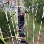 high ropes tire challenge