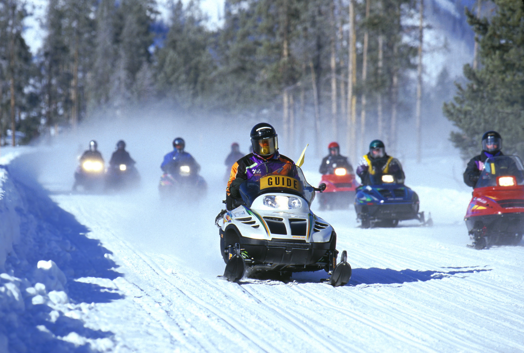 Mountain Snowmobiling through Winter’s Playground | Marble Zip Tours